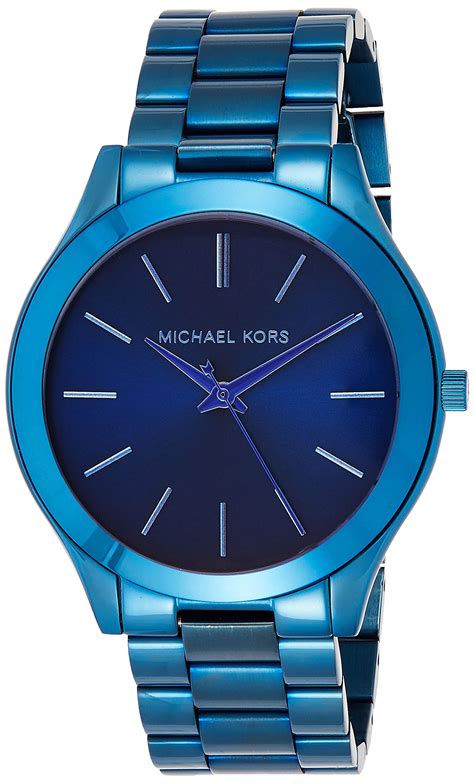 women's blue michael kors watch|michael kors automatic women's watches.